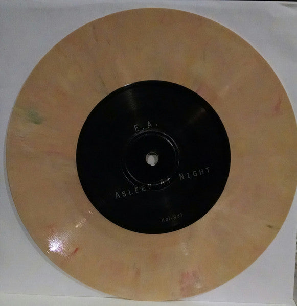 Jim Strange / Eli August : There's Nothing Quite So Beautiful As A Fire Burning In The Darkness (7", Ltd)