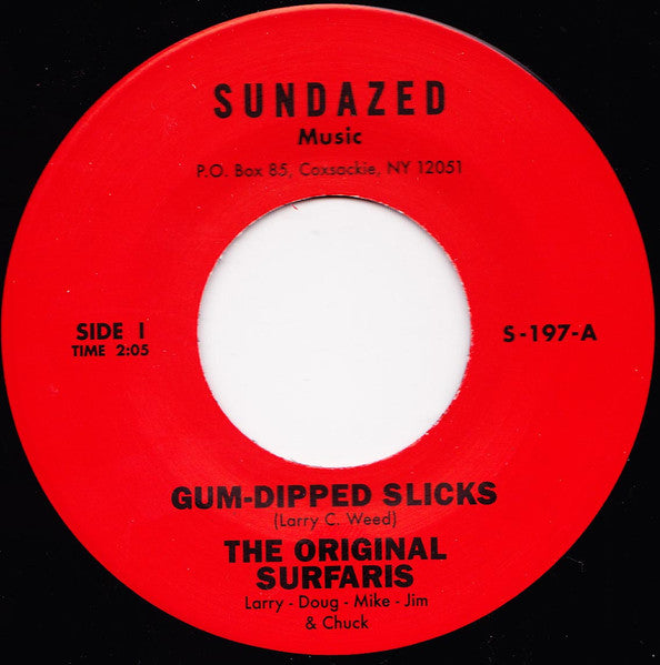 Original Surfaris, The : Gum-Dipped Slicks / High Time (7",45 RPM,Reissue,Mono)