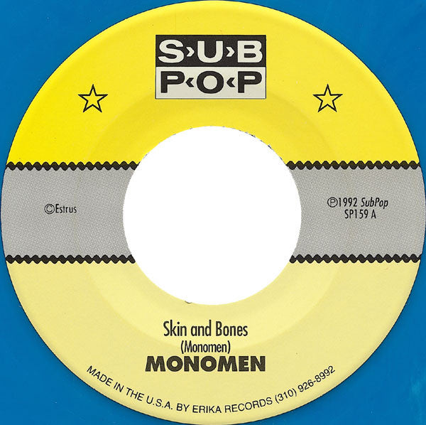 Mono Men, The : Skin & Bones (7",45 RPM,Single,Limited Edition)