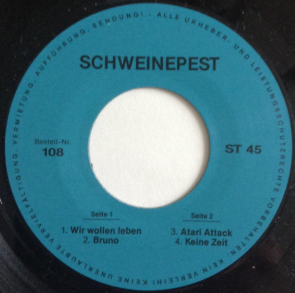 Schweinepest : Schweinepest (7", EP)