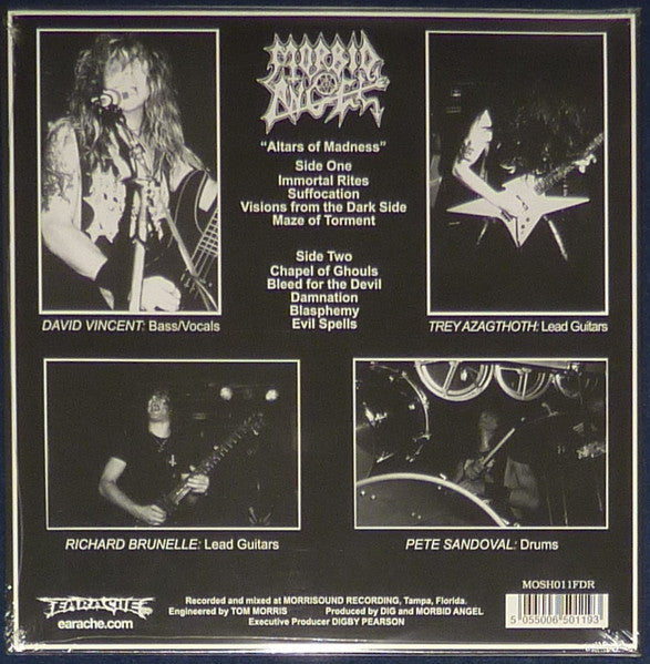 Morbid Angel : Altars Of Madness (LP,Album,Limited Edition,Reissue,Remastered)
