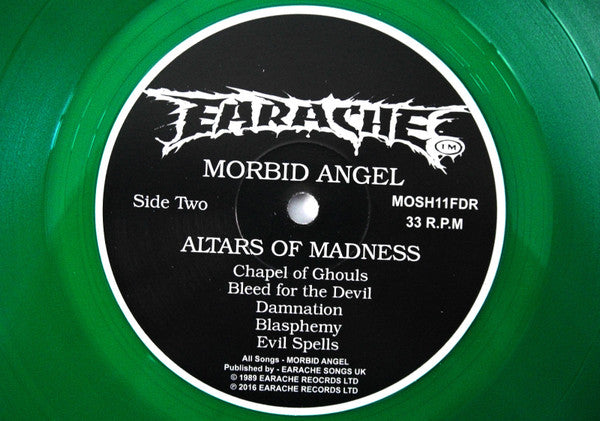 Morbid Angel : Altars Of Madness (LP,Album,Limited Edition,Reissue,Remastered)