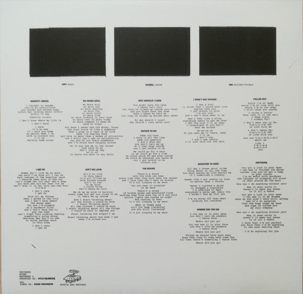 Dark Thoughts : Dark Thoughts (LP,45 RPM,Album)