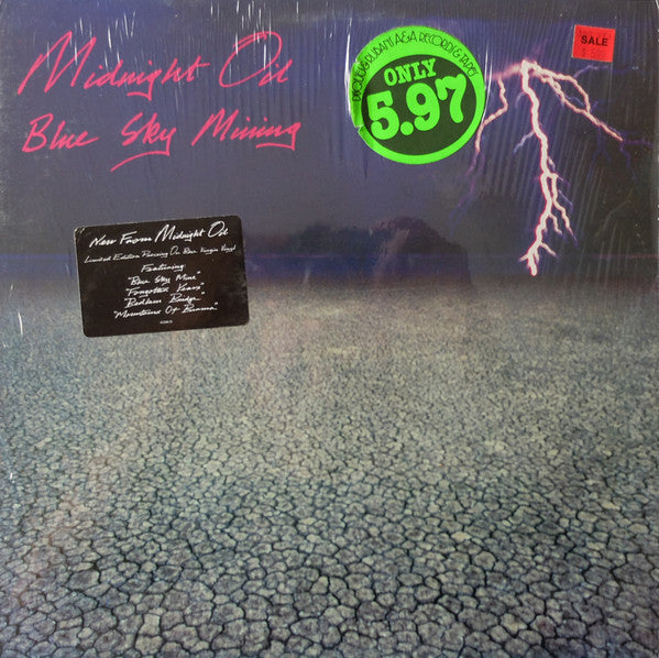 Midnight Oil : Blue Sky Mining (LP,Album,Limited Edition)