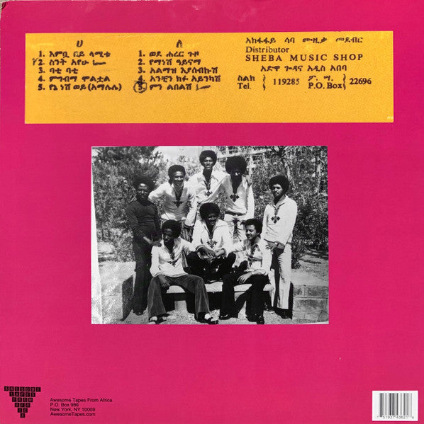 Hailu Mergia & Dahlak Band : Wede Harer Guzo (LP,Album,Reissue)