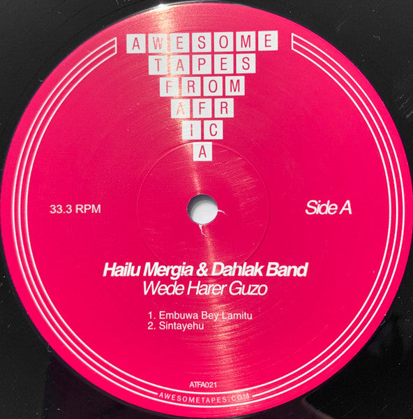 Hailu Mergia & Dahlak Band : Wede Harer Guzo (LP,Album,Reissue)