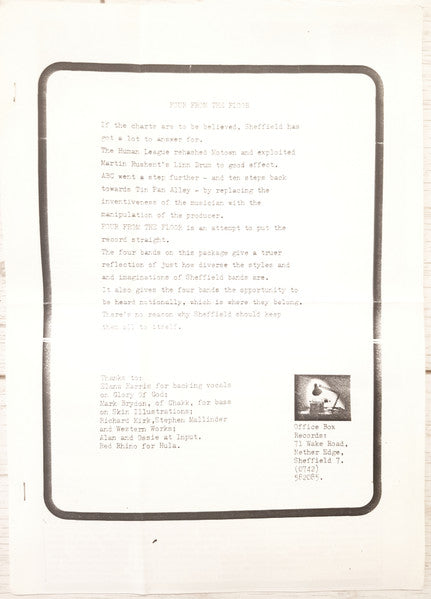 Various : Four From The Floor (7",Compilation,EP)
