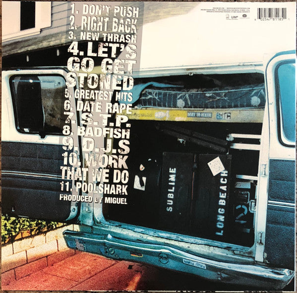 Sublime (2) : Stand By Your Van (Live) (LP,Album,Reissue,Remastered)