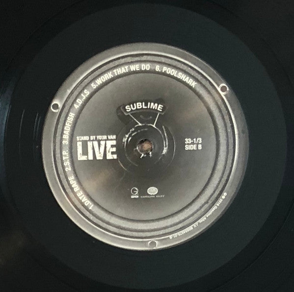Sublime (2) : Stand By Your Van (Live) (LP,Album,Reissue,Remastered)