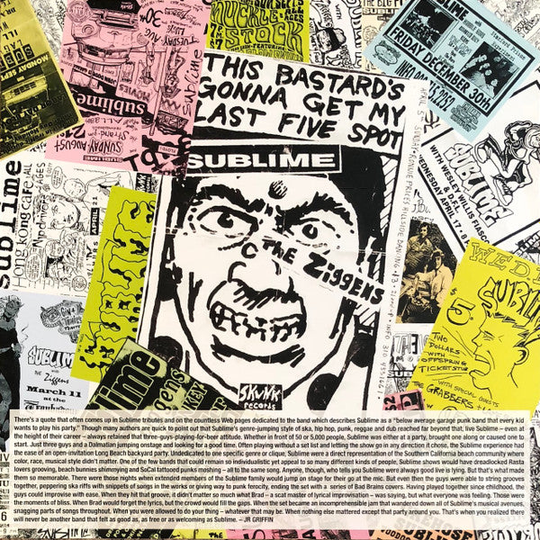 Sublime (2) : Stand By Your Van (Live) (LP,Album,Reissue,Remastered)