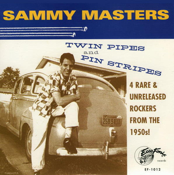 Sammy Masters : Twin Pipes And Pin Stripes (7",45 RPM)