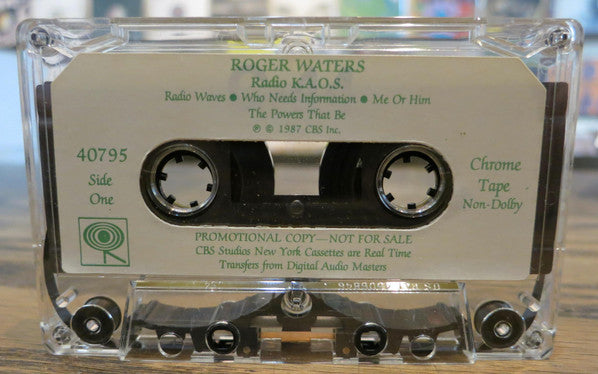 Roger Waters : Radio K.A.O.S. (Cass, Album, Promo, Chr)