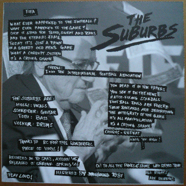 Suburbs (2), The : Yesterday's Kids (7",45 RPM,Single,Limited Edition,Numbered)
