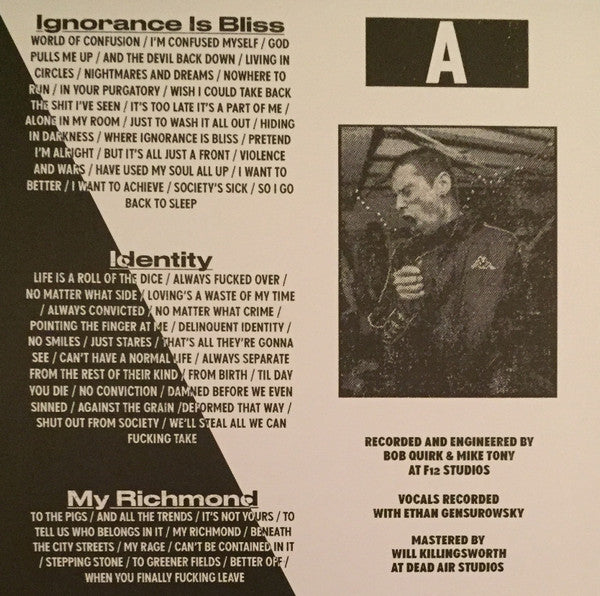 Mad Existence : Mad Existence (7", EP, Ltd, Cle)