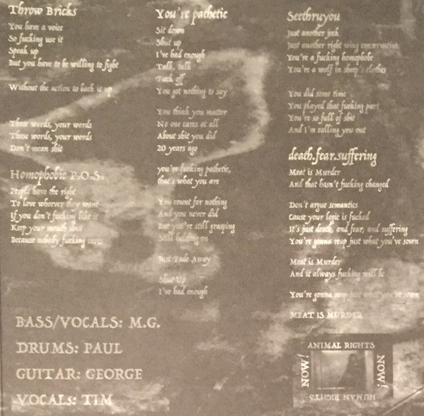 Fuck It...I Quit! : Demo (7",EP,Limited Edition)
