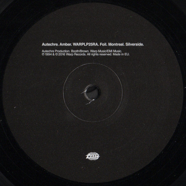 Autechre : Amber (LP,Album,Reissue,Repress)