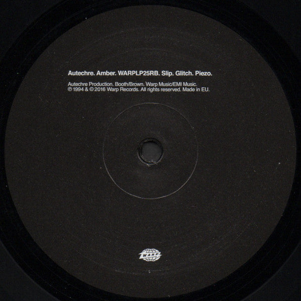 Autechre : Amber (LP,Album,Reissue,Repress)