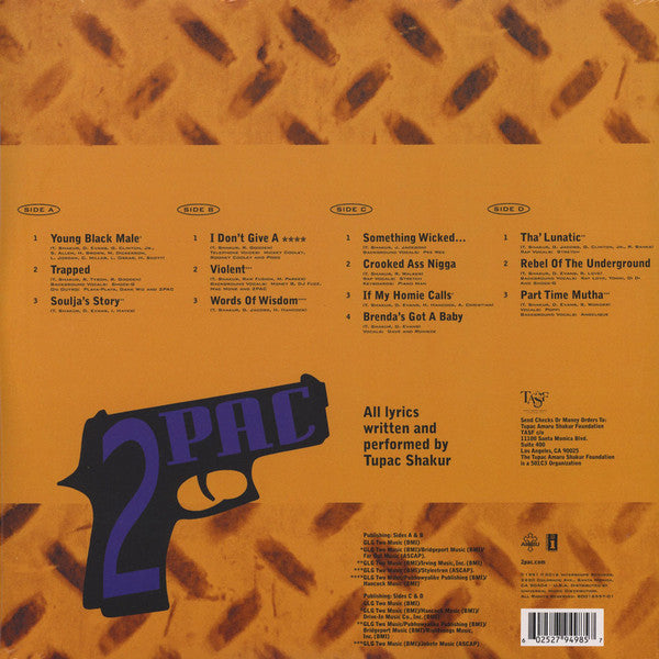 2Pac : 2Pacalypse Now (LP,Album,Reissue)