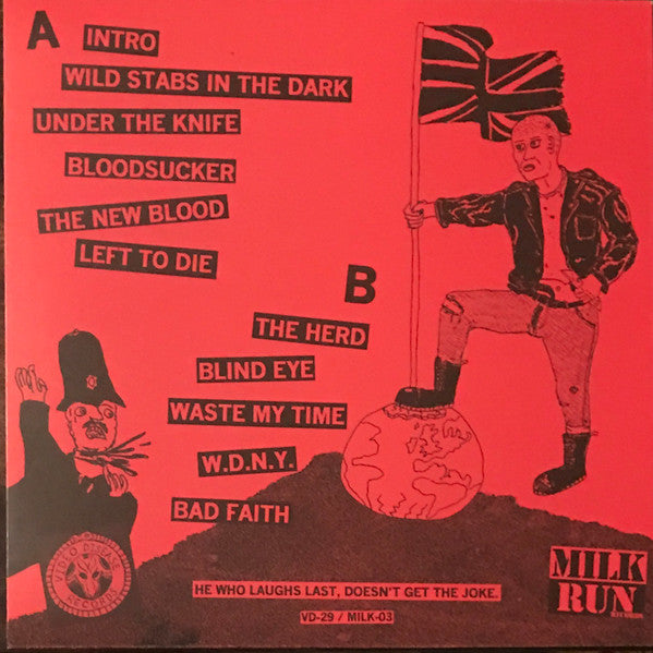 The Flex (3) : Wild Stabs In The Dark (12", Album, TP, W/Lbl)