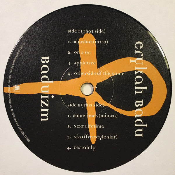 Erykah Badu : Baduizm (LP,Album,Reissue)