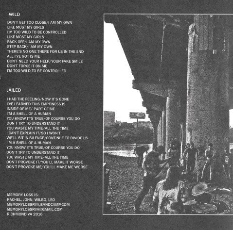 Memory Loss (3) : Blackout (7",EP)