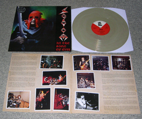 Sodom : In The Sign Of Evil (12",Single Sided,Mini-Album,Etched,Limited Edition,Reissue)