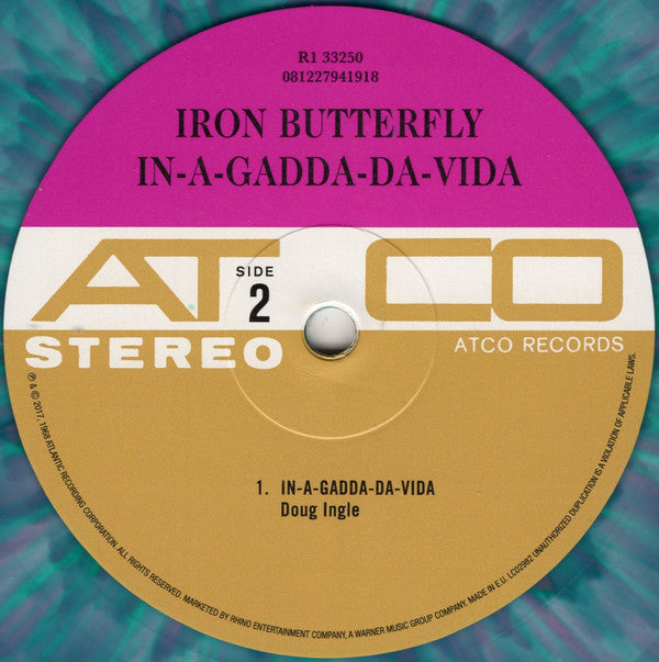 Iron Butterfly : In-A-Gadda-Da-Vida (LP,Album,Limited Edition,Reissue)