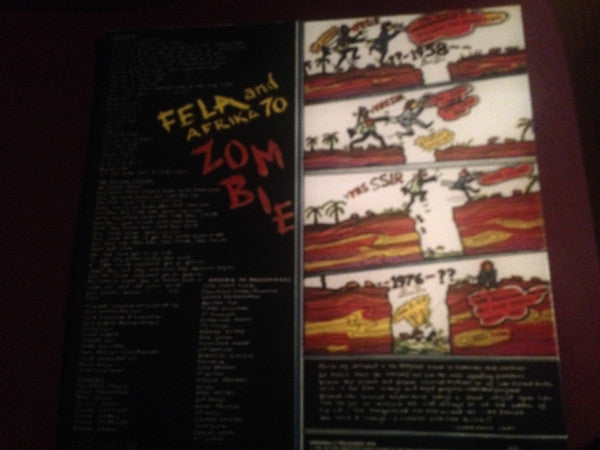 Fela Kuti And Africa 70 : Zombie (LP,Album,Club Edition,Limited Edition,Numbered,Reissue)
