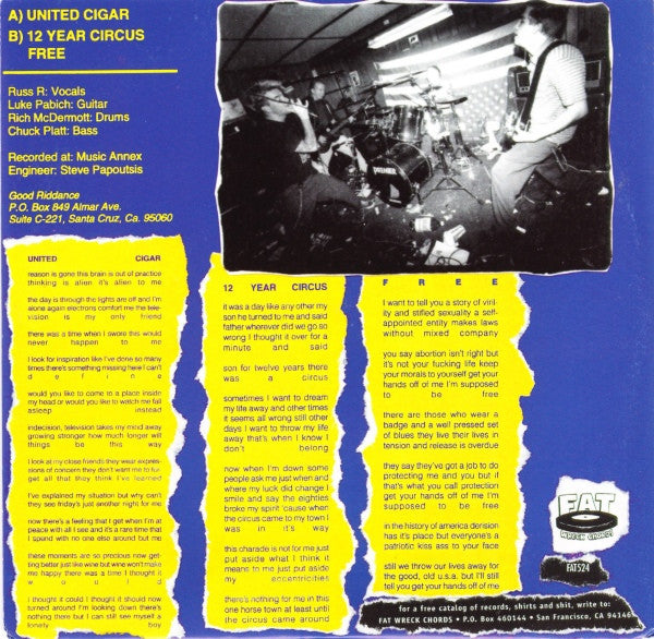 Good Riddance : Decoy (7",45 RPM)