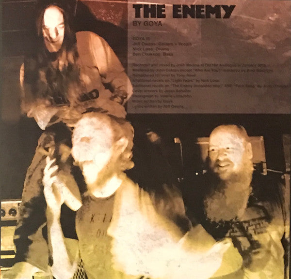 Goya (13) : The Enemy  (12",EP,Limited Edition)