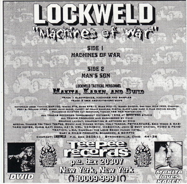 Lockweld : Machines Of War (7")