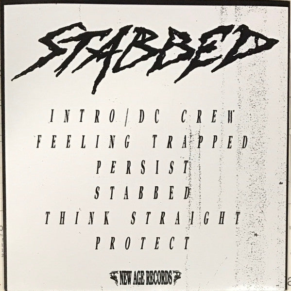 Drug Control : Stabbed (7", EP, Min)
