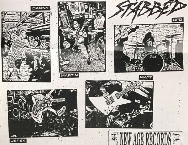 Drug Control : Stabbed (7", EP, Min)