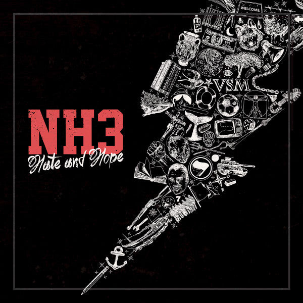 NH3 (3) : Hate And Hope (LP,Album)