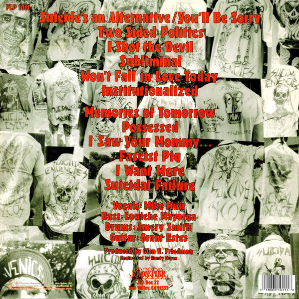 Suicidal Tendencies : Suicidal Tendencies (LP,Album,Reissue)