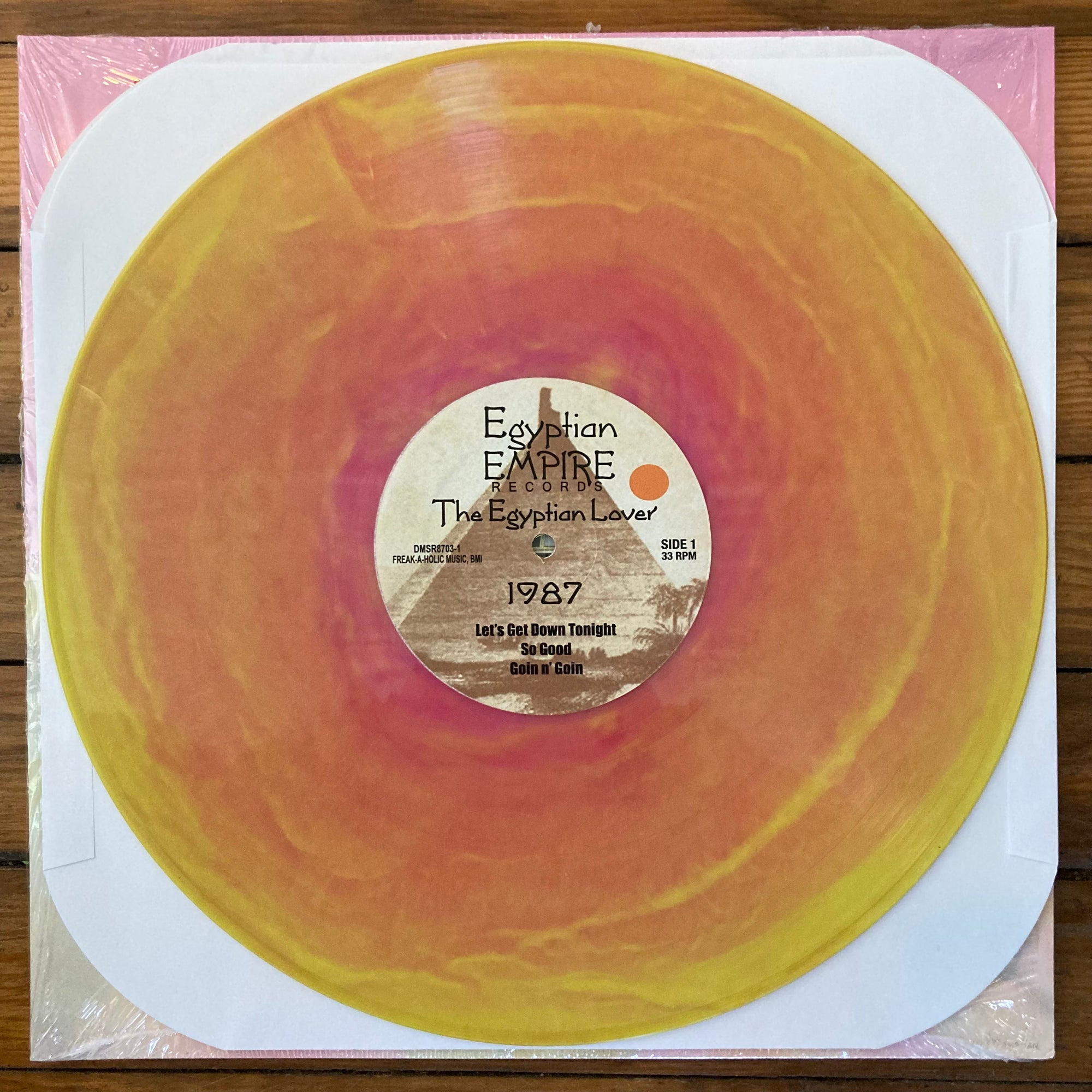 Egyptian Lover - 1987 (2xLP)(PNK/YLW)