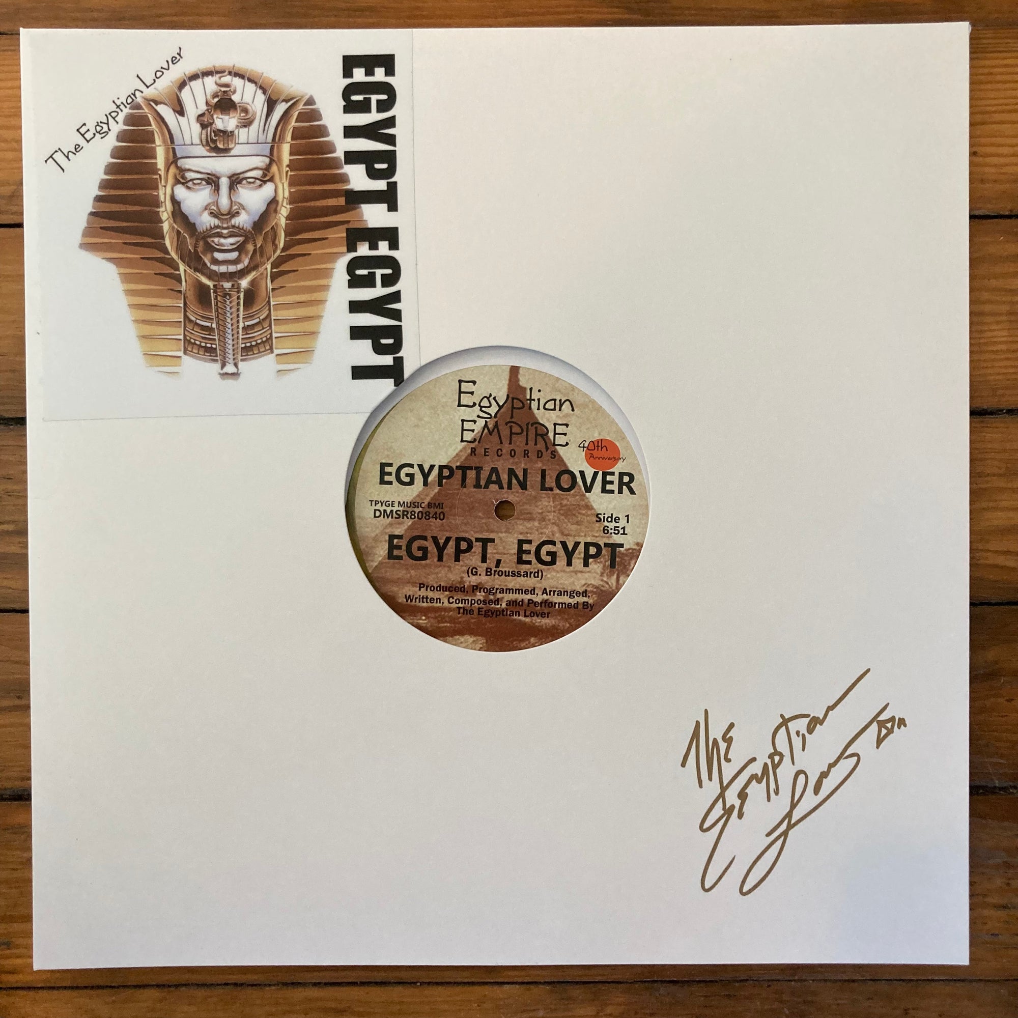 Egyptian Lover - Egypt, Egypt / Girls (40th Anniversary)(12")(GOLD)