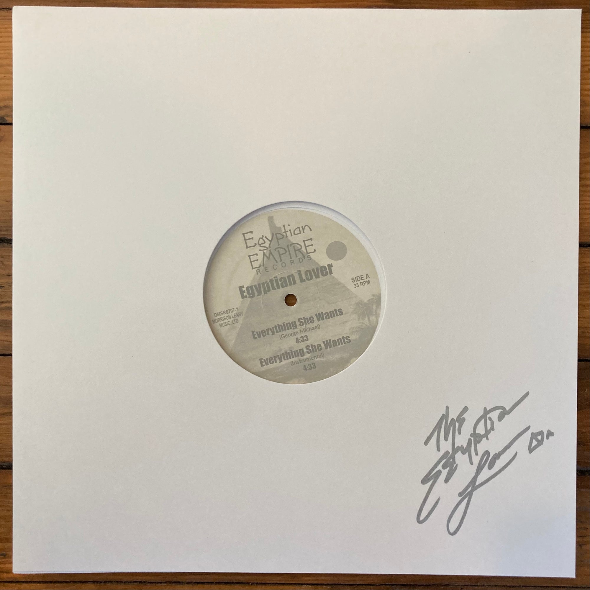 Egyptian Lover - Everything She Wants (12")(WHITE)