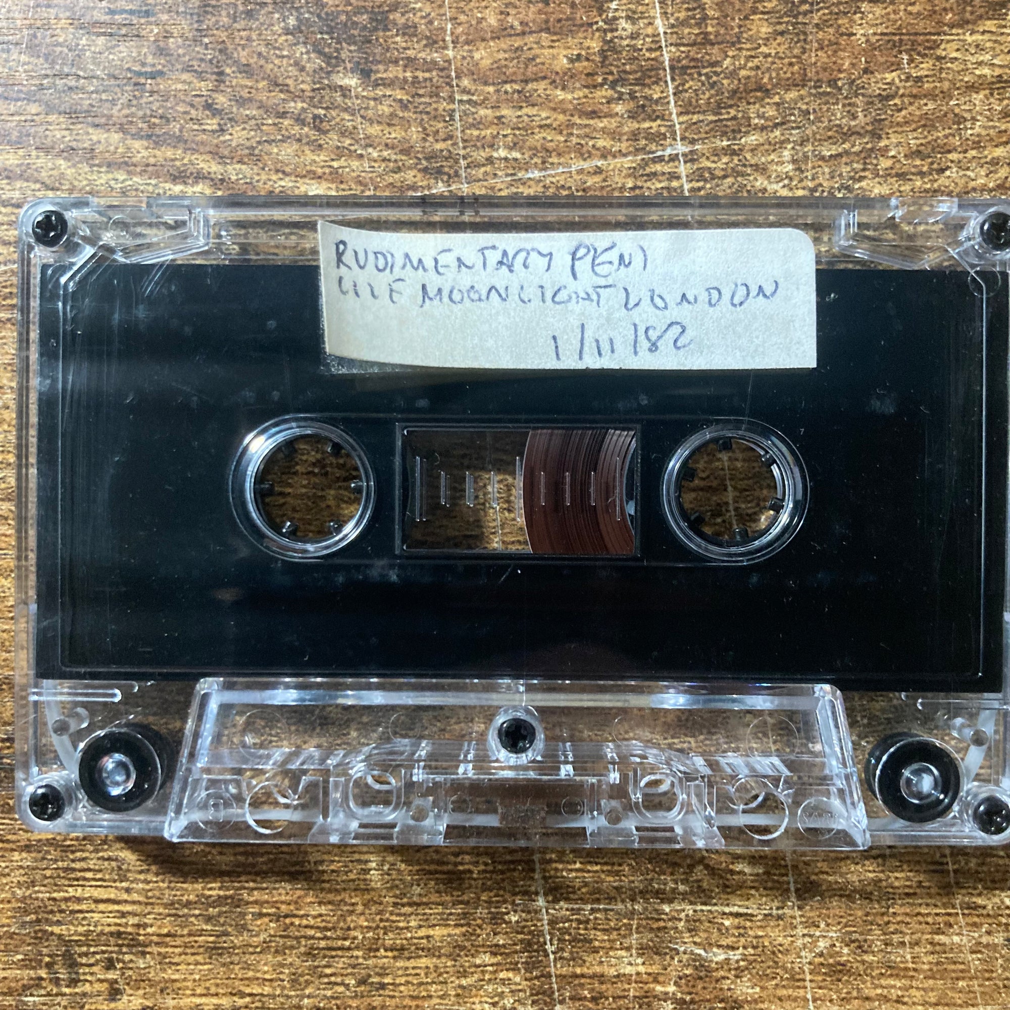 Rudimentary Peni - Moonlight Club London (1/11/82) (Cassette)
