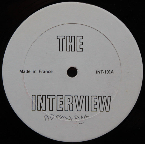Adam And The Ants- Observations From A Hill: Ant Interview With Adam & The Ants (LP)