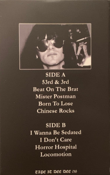 Dee Dee Ramone – Live at the Spa Club NYC June 2001 (Cassette)