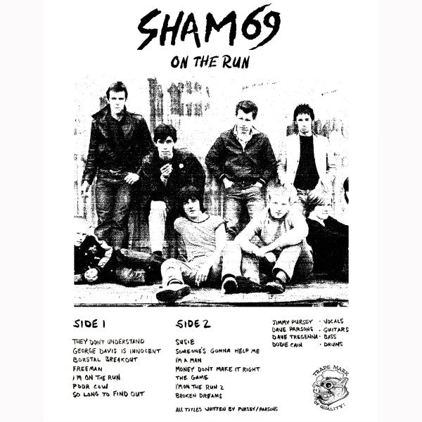 Sham 69 - On The Run (LP)