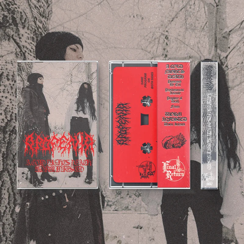 Apofenia  - A Cold Night's Death/Worm Infested (Cassette)